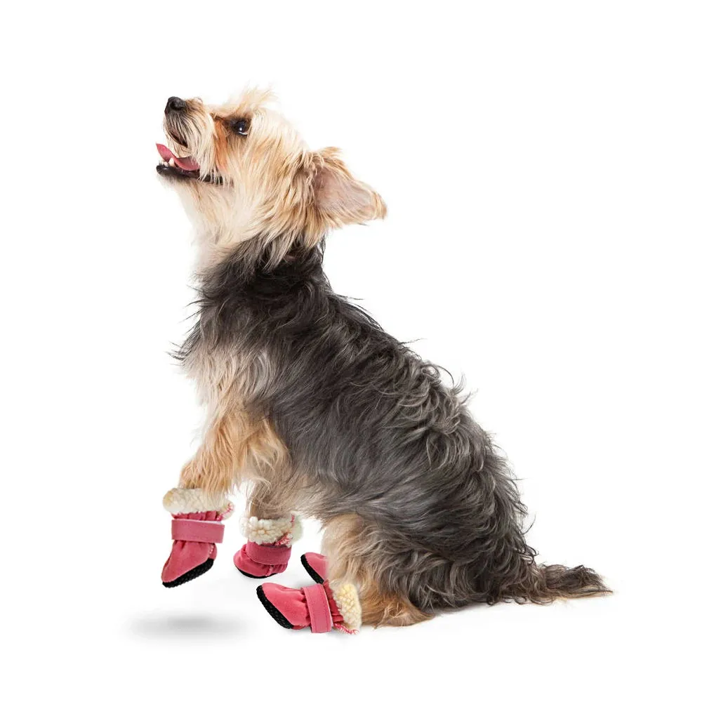 Winter Anti-Slip Dog Shoes - Snow Boots for Small Dogs & Cats