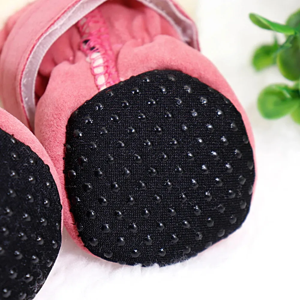 Winter Anti-Slip Dog Shoes - Snow Boots for Small Dogs & Cats