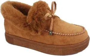 Winter Boots For Women 2024 Warm Fur Lined Snow Boots Outdoor Short Ankle Booties Slip On Comfortable Loafers Shoes