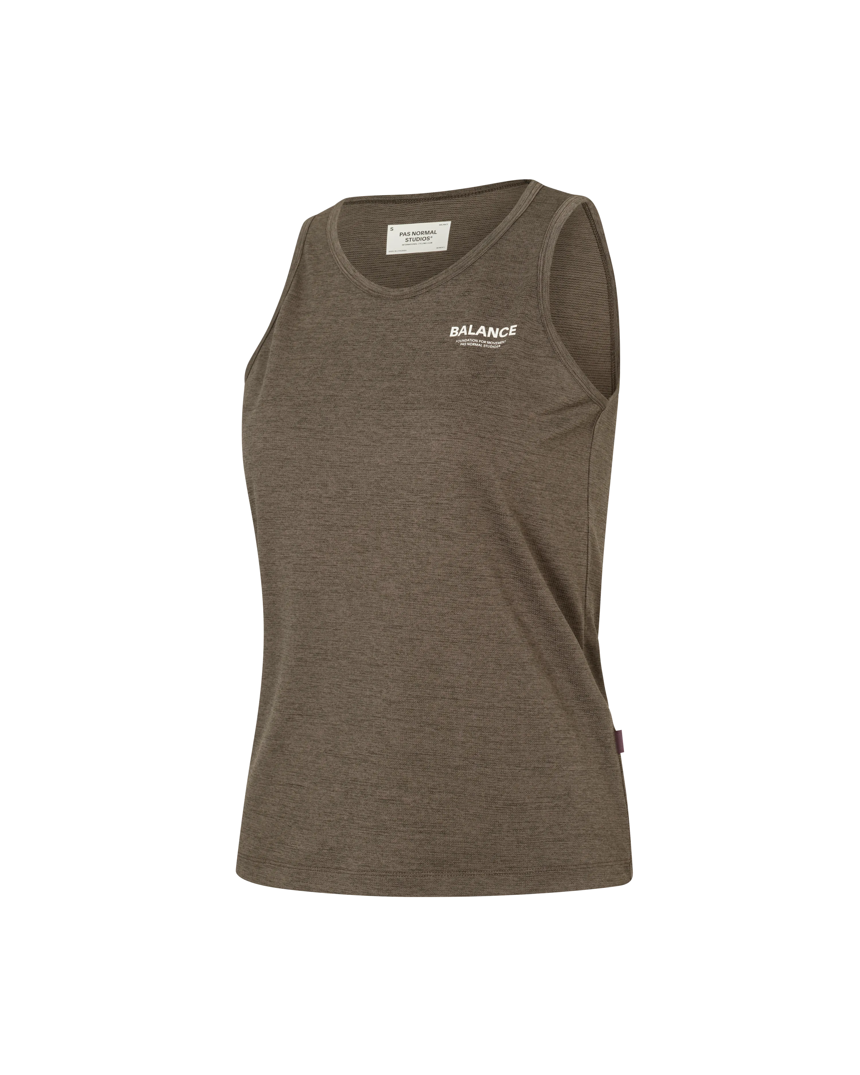 Women's Balance Sleeveless Top - Dusty Brown