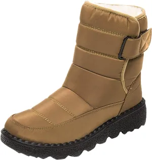 Womens Boots Winter Warm Winter Boots for Ladies Non Slip Snow Boots Womens Winter Ankle Boots Ladies Womens Slip On Snow Boot Waterproof Rain Boots Women Mens Winter Booties