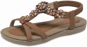 Women's Comfortable Casual Slip On Sandals Breathable Flat Beach Shoes Daily Wear With Lightweight Design Go Hike