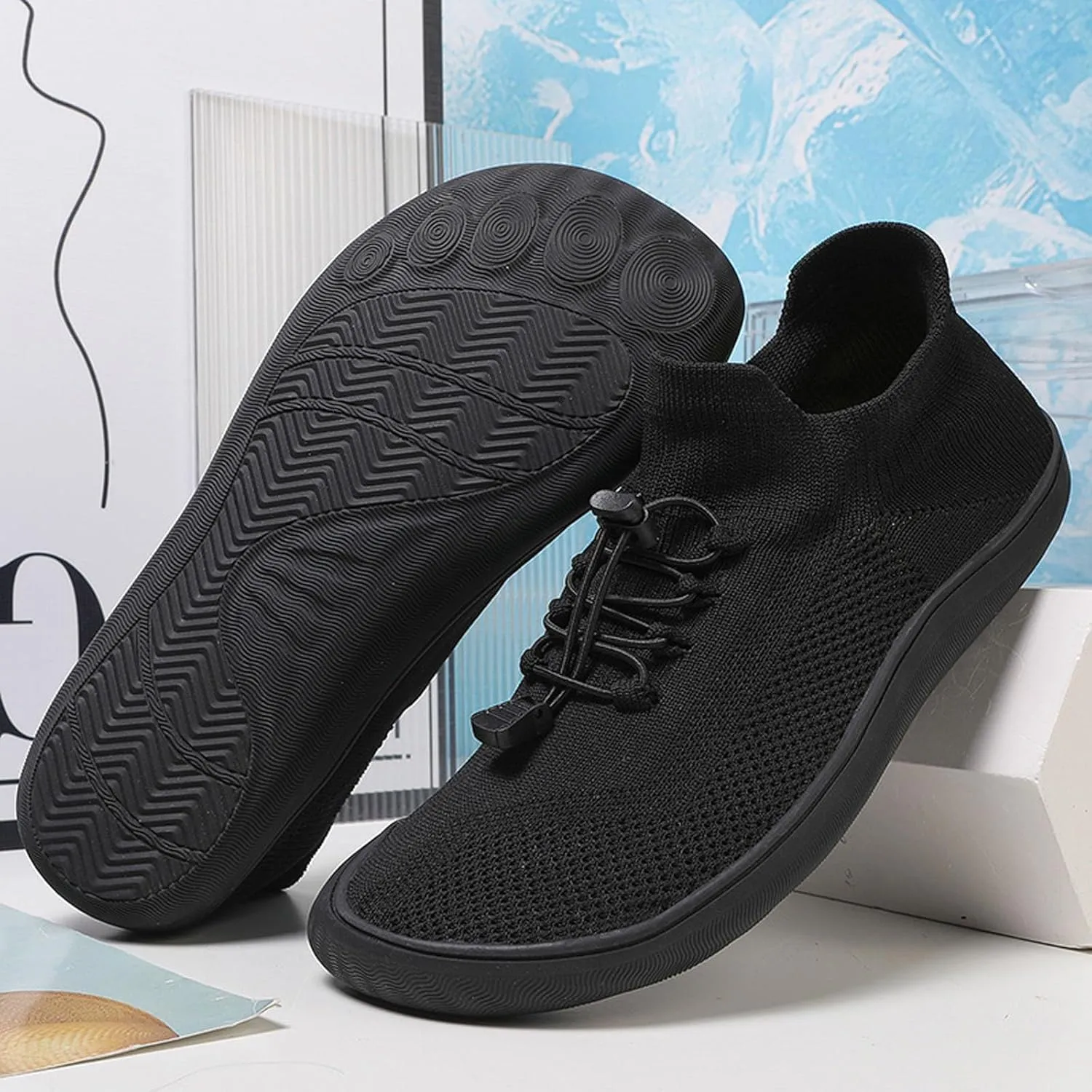 Womens Mens Minimalist Barefoot Shoes Trail Running Shoes | Wide Toe Box | Zero Drop Sole |