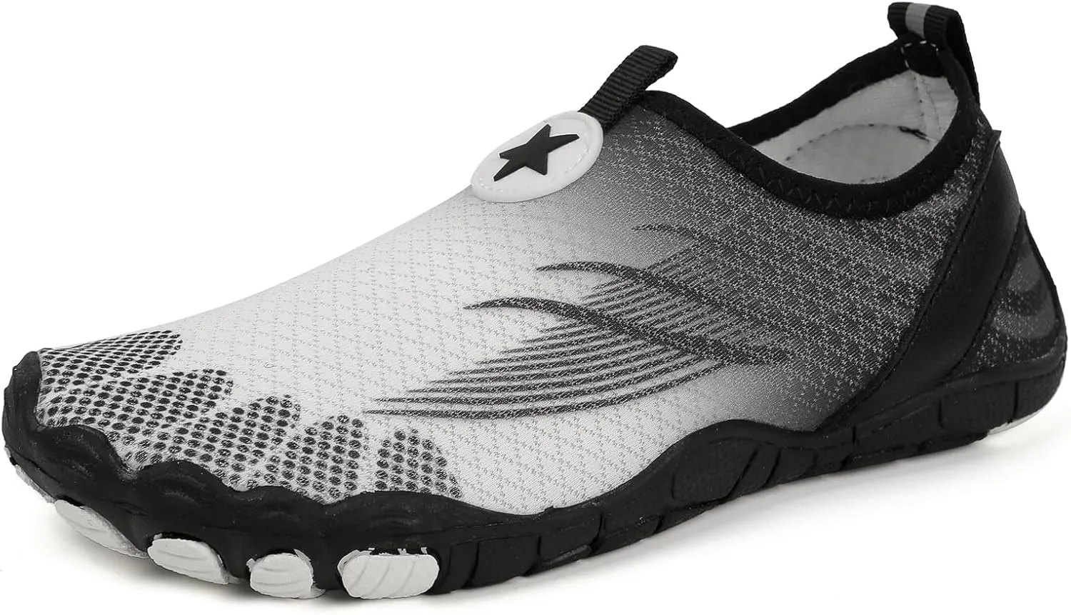 Womens Mens Water Shoes Quick Dry Aqua Socks Sports Barefoot Shoes Non-Slip & Breathable Athletic Wide Toe Water Shoes for Swim Beach Pool Surf Yoga