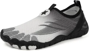 Womens Mens Water Shoes Quick Dry Aqua Socks Sports Barefoot Shoes Non-Slip & Breathable Athletic Wide Toe Water Shoes for Swim Beach Pool Surf Yoga