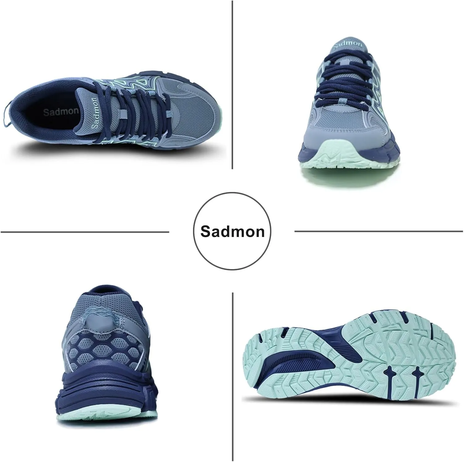 Women's Non-Slip Trail Running Shoes Support Sneakers Tennis Shoes Casual Walking Sneakers