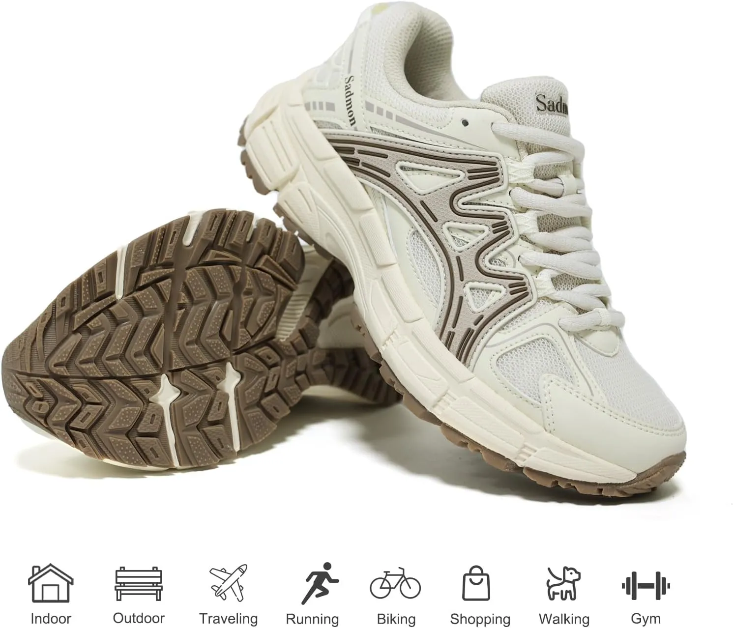 Women's Non-Slip Trail Running Shoes Support Sneakers Tennis Shoes Casual Walking Sneakers