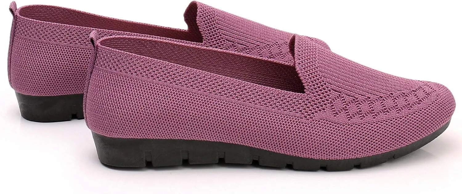Womens Walking Shoes Non Slip Breathable Sock Sneakers 2024 New Platform Athletic Shoes Lightweight Walking Loafers