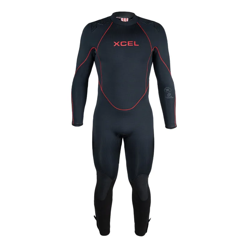 XCEL 7/6mm Thermoflex Men's Full Wetsuit for Scuba Diving