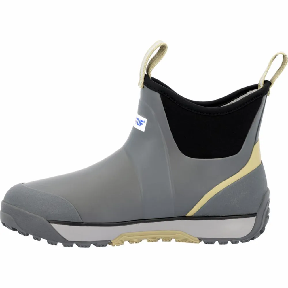 Xtratuf Men's S 6 Adb Ice Rubber Ankle Deck Boot Ice Grey M