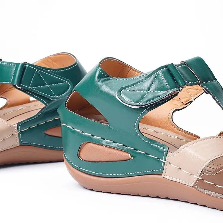 Yeknu Fashion Women Sandals Waterproo Sli On Round Female Slippers Casual Comfortable Outdoor Fashion Sunmmer Plus Size Shoes Women