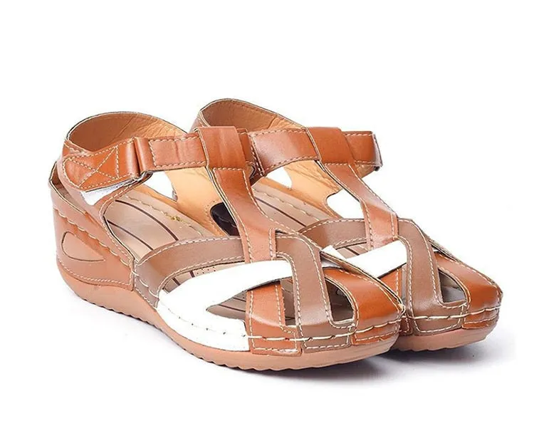 Yeknu Fashion Women Sandals Waterproo Sli On Round Female Slippers Casual Comfortable Outdoor Fashion Sunmmer Plus Size Shoes Women