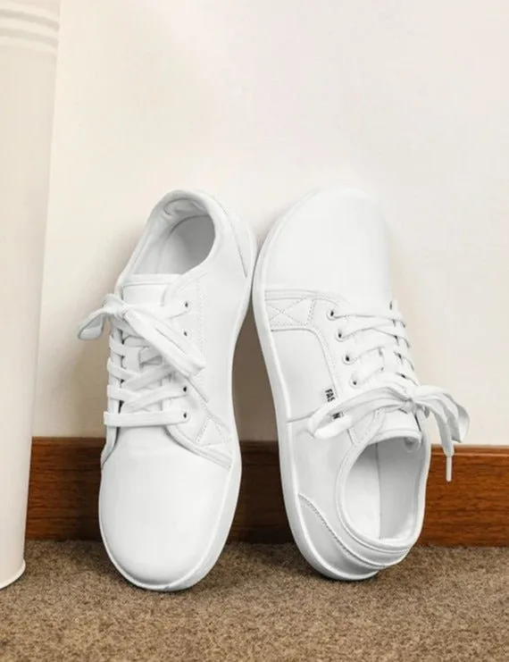 Zero Drop Wide Fit Leather Sneakers