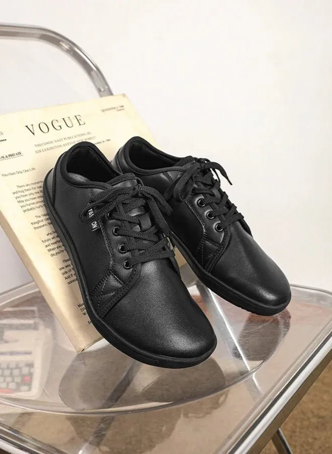 Zero Drop Wide Fit Leather Sneakers